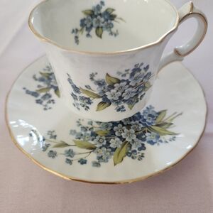 Vtg Oakley Bone China Tea cup and Saucer